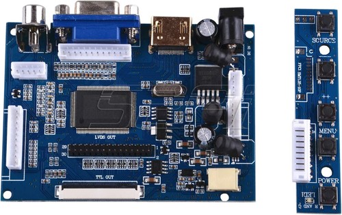 7 inch 1024x600 HDMI Screen LCD Display with Driver Board Monitor for Raspberry - Picture 4 of 8