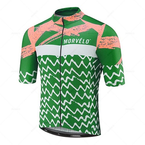 Men Cycling Jersey Team Bike Shirt Summer Bicycle Uniform Outdoor Sports Tops - Picture 38 of 53