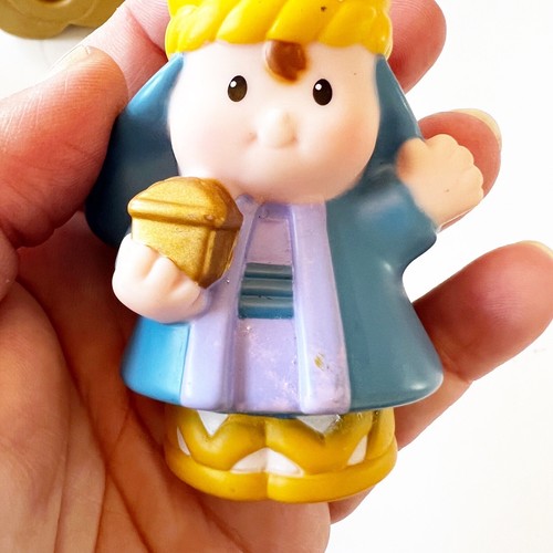 Little People Nativity Figures Three Wise Men With Camel Mattel 2001 Christmas - Picture 4 of 9