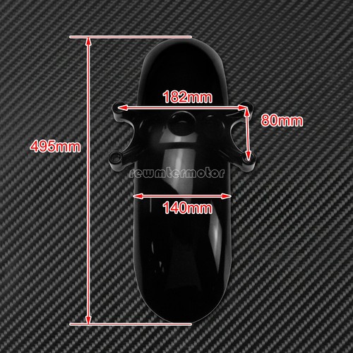 Gloss Black Front Fender Mudguard Hugger Fit For Harley Forty Eight 2010-2015 - Bild 2 von 10