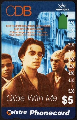 ✨1996 - Australia Sony Music CDB A955812 | Prefix 1034 | $5 phonecard | VGC✨ - Picture 1 of 2