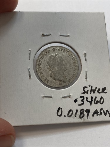 1827 A Austria 3 Kreuzer - Picture 5 of 8