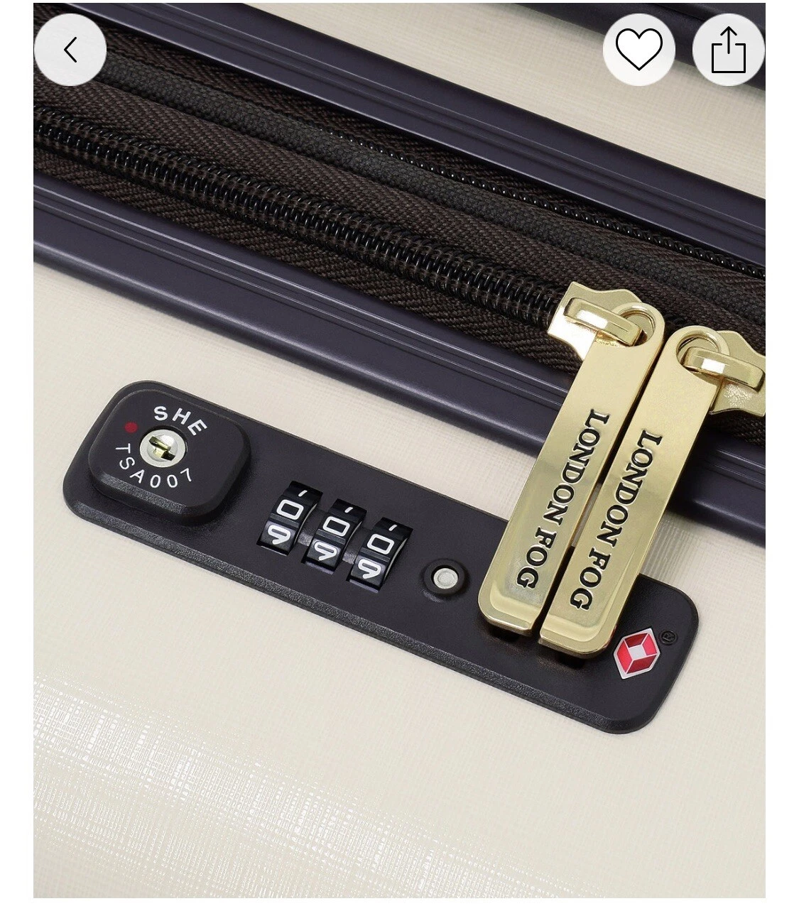 London Fog Brentwood II Spinner Suitcase - Thumbnail 3
