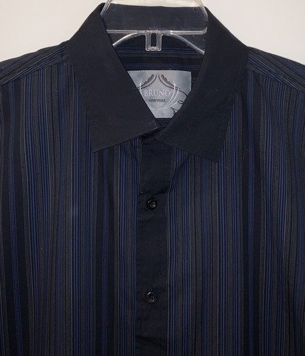 Bruno New York Mens Short Sleeve Button Up Shirt Size XL