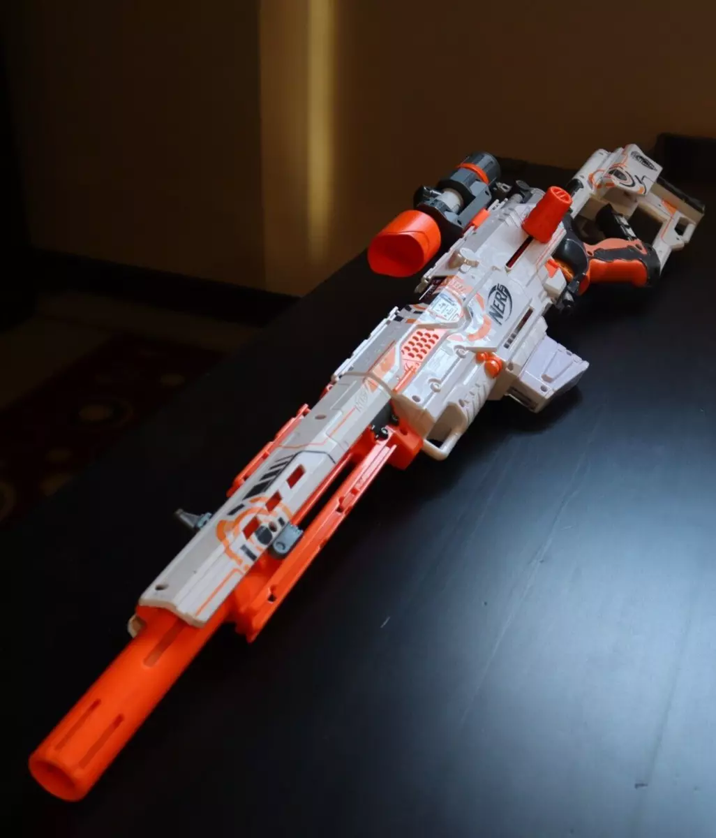  Nerf N-Strike Longstrike CS-6 Dart Blaster