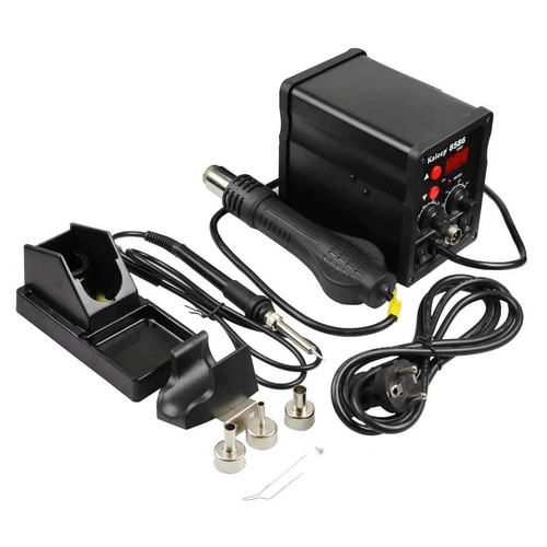 DE Lager 8586 SMD Hot Rework Station+Lötung Station Heißluft Löten SOLDERING