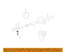 FORD OEM 97-02 Expedition Rear Suspension Axle Housing-Wheel Stud N808822S104
