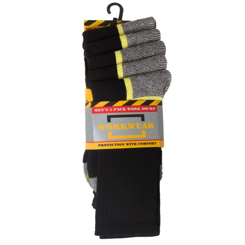  Herren Arbeitssocken Bauherren Stiefel dick strapazierfähig Arbeitskleidung Socke UK 6-11 UK11-14 - Bild 6 von 18