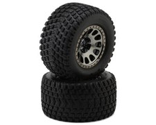 Traxxas XRT Belted Gravix Pre-Mounted Tires (Chrome) (2) [TRA7862X]