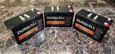 3 Pack of Duracell Ultra 12V 7Ah Sealed Lead Acid Replacement Battery