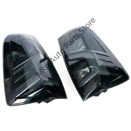 1Pair For Nissan NP300 Navara 2015-2023 Smoke 2Pcs LED Rear Brake TailLight Assy - Picture 11 of 12