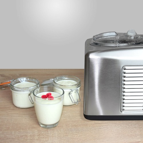 DIGITALE EISMASCHINE Helado mit KOMPRESSOR SOFTEISMASCHINE 1,5 Liter - Bild 4 von 12