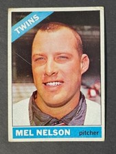 VINTAGE 1966 Topps MEL NELSON # 367 - EX