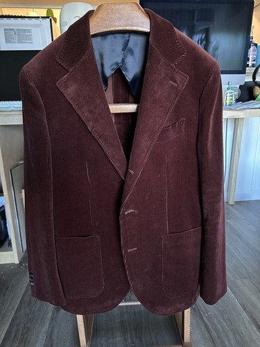 Spier & Mackay Rost Cord Neo Cut Anzug 42 S