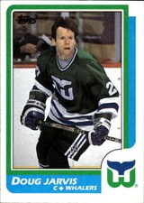 1986-87 Topps Doug Jarvis #28 Hartford Whalers