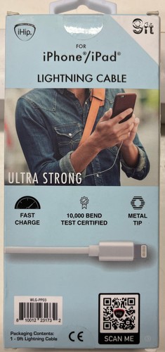 2/$17.99 iHip 9ft Charging Cord (WLG-PP03) - Picture 2 of 4