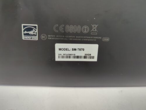Samsung Galaxy View SM-T670 18.4 inch/32GB/AC / Working Battery/OS 8.1 (*Read) - - Picture 8 of 8