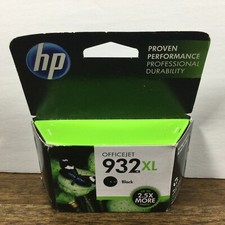 Genuine￼ HP 932XL Ink Cartridge - Black Factory Sealed Exp 7/16￼