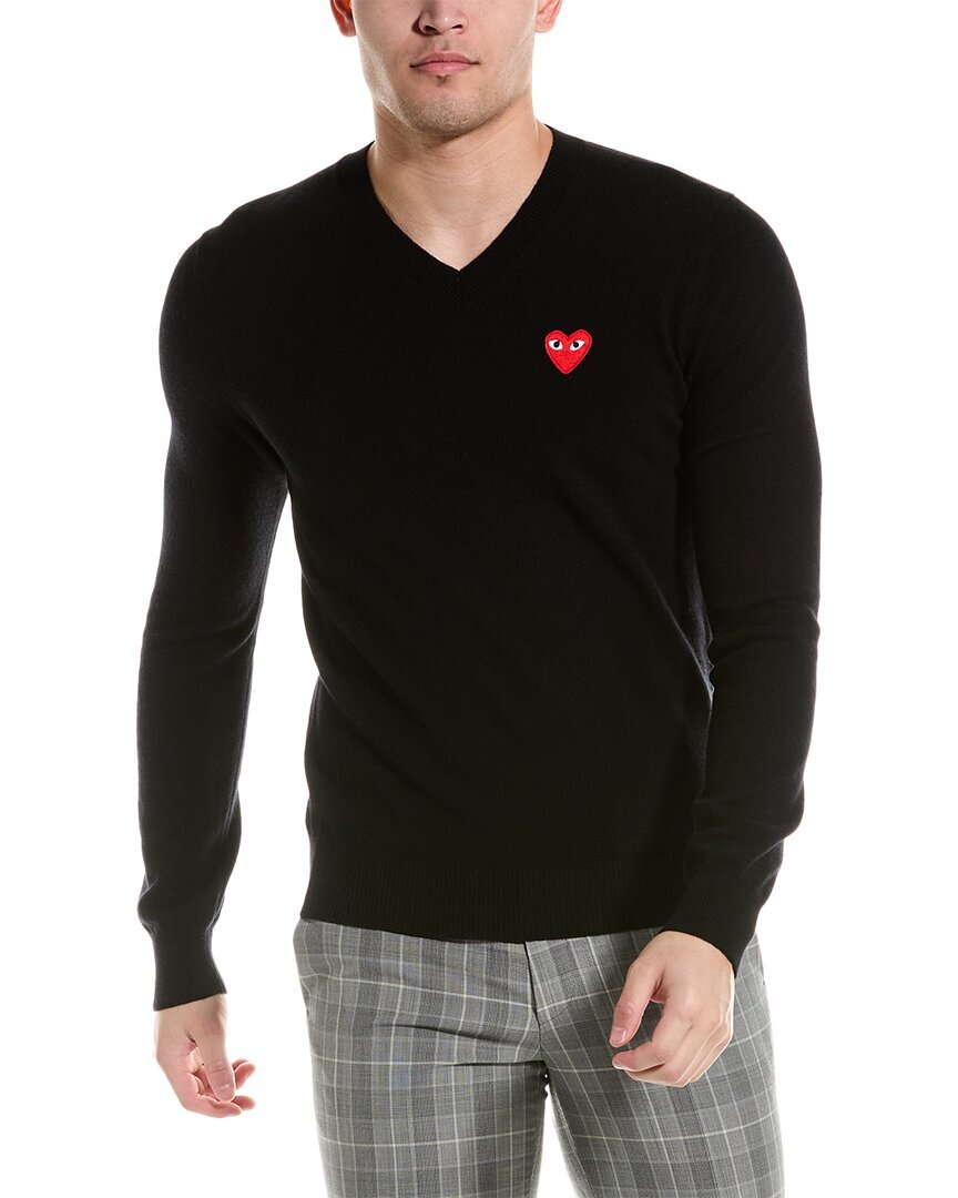 Шерстяной свитер Comme Des Garcons Мужской S