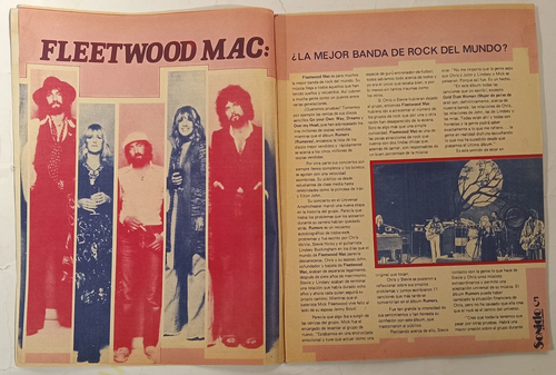 SONIDO MAGAZINE No 24 OCTOBER 1978 FLEETWOOD MAC / THE WHO + ELO'S POSTER - Picture 3 of 6