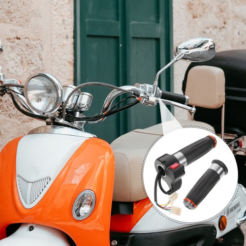 2 Set Manopola Velocità Scooter Elettrico Impugnatura Acceleratore Manubrio Bici - Foto 7 di 12