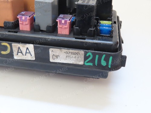 96821095 BCM BODY SCATOLA FUSIBILI CHEVROLET CAPTIVA C100 2.0 D 4X4 07192D AA - Picture 22 of 24
