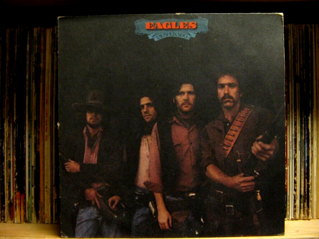 Eagles / Desperado - Classic Rock Vinyl - 1973 Textured Sleeve Original