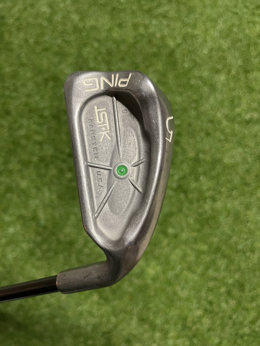 Left Handed Ping ISI Karsten 4 Iron Stiff Graphite Shaft Ping Grip Left Handed Ping ISI Karsten 4 Iron Stiff Graphite Shaft Ping Grip