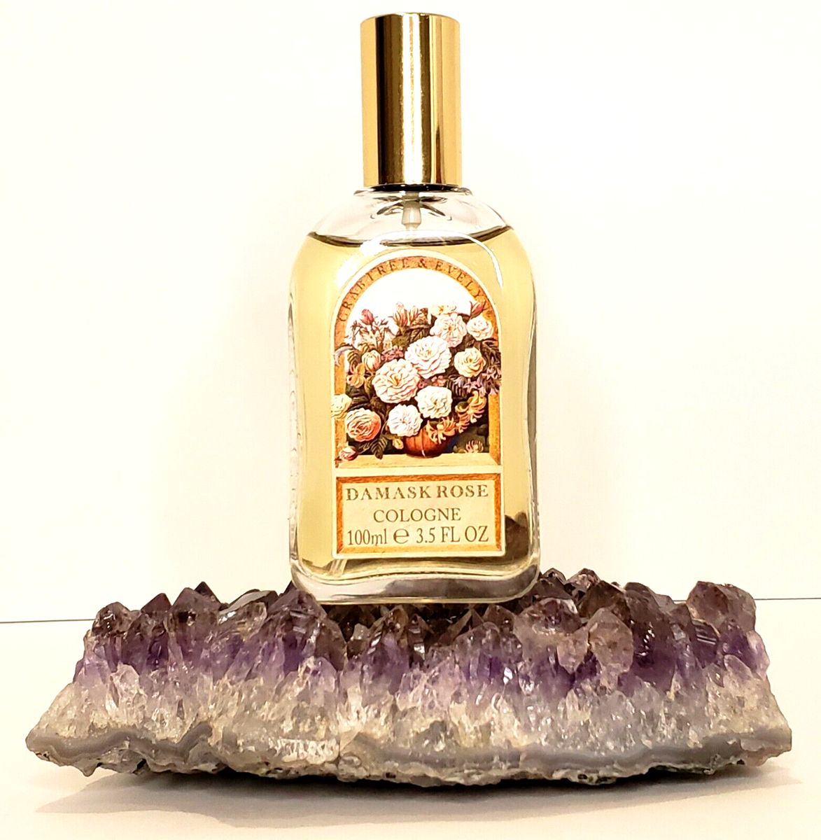 希少　クラブツリー&イヴリン DAMASK ROSE COLOGNE 100ml Vintage Crabtree & Evelyn Damask Rose Cologne Perfume 3.5 fl