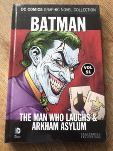 Batman The Man Who Laughs Arkham Asylum Graphic Novel New Sealed Ebay