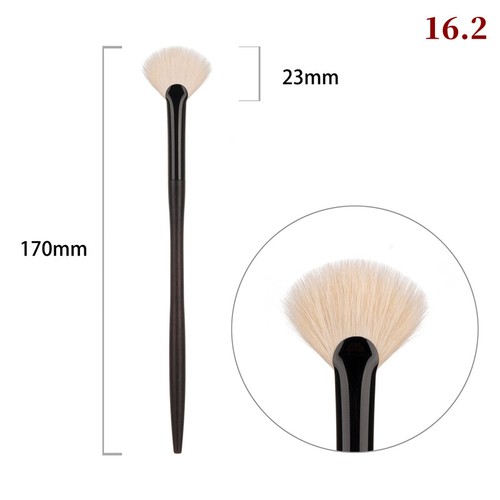 1PC Saibikoho Goat Hair Handmade Makeup Brush Ebony Wood Handle Make Up Brush - Picture 69 of 85