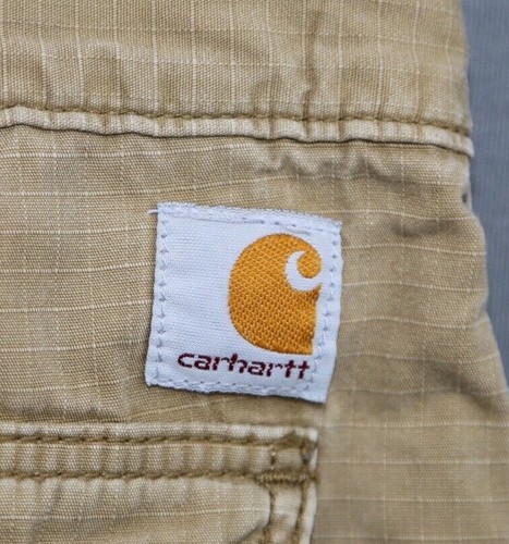 Pantalones de carga para hombre Carhartt Force Ripstop calce relajado marrones talla 42 - Imagen 10 de 10