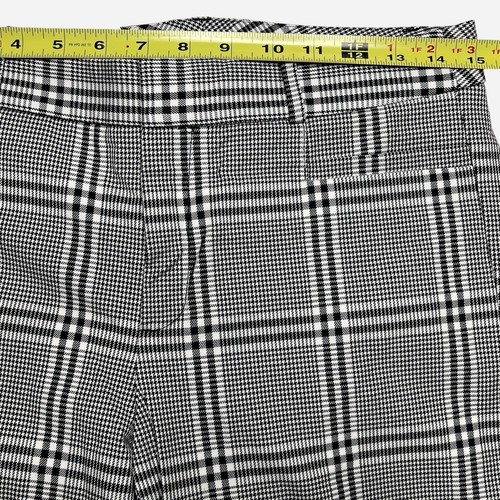 Banana Republic Pants Size 4L Curvy Mid Rise Skinny Sloan Houndstooth Plaid NEW - Picture 7 of 16
