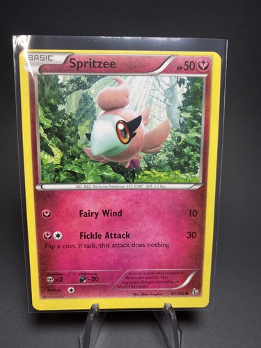 Spritzee & Litleo Misprinted Pokémon Cards - Picture 2 of 5