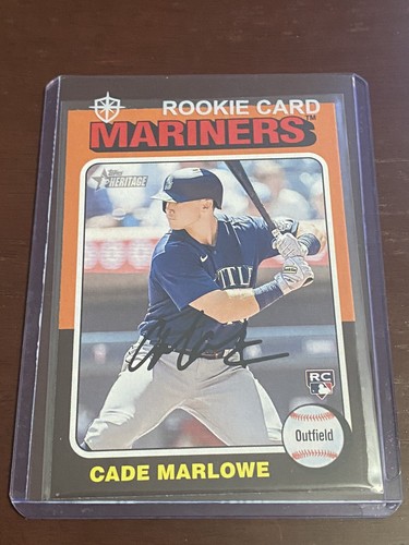 2024 Topps Heritage #364 Cade Marlowe | Baseball Card
