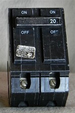 GENERAL ELECTRIC GE THQB220 240V 20A BOLT-ON CIRCUIT BREAKER 10ka