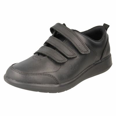 'Boys Clarks' School Shoes Scape Sky UK