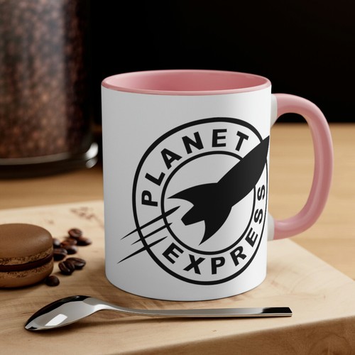 Planet Express, Futurama, Bender, Space Delivery, Gift Idea, Coffee, 11oz - Picture 18 of 21