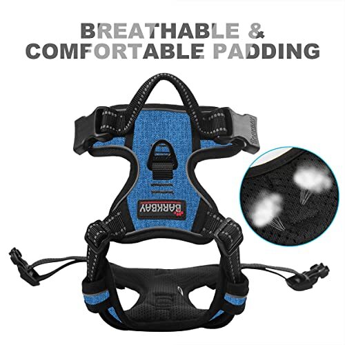 BARKBAY No Pull Dog Harness Front Clip Heavy Duty  Assorted Sizes , Colors  - Picture 71 of 90