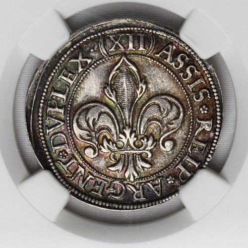 1300-1500 France Strasbourg 12k NGC MS 62 Roberts 9084 - Picture 2 of 5