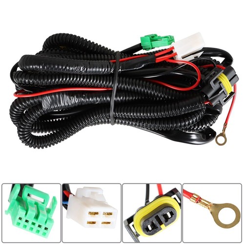 RH&LH Clear Lens Fog Light Lamp+Wiring+Switch For 2012 2013 2014 Nissan Versa - Bild 7 von 8