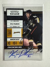 K300,817 - 2010-11 Playoff Contenders #117 Kyle Palmieri Auto RC