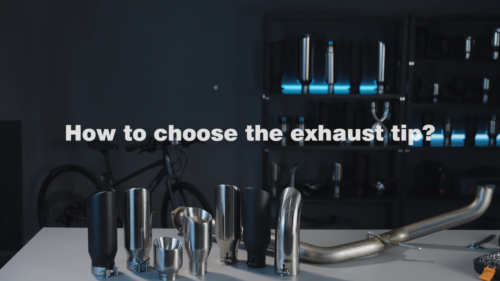 Diesel Exhaust Tip 4" Inlet 5" Outlet 12"Long Rolled Angle Cut Bolt On Polished - Video 1 di 1