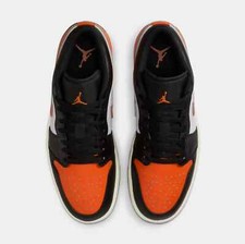Air Jordan 1 Low Shoes Shattered Backboard Black Starfish Men's | Size 7 - 15
