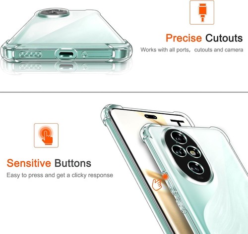 Coque Etui Housse Transparent pour Honor 400 Lite / 200 / 200 Pro / 200 Smart - Photo 4 sur 5