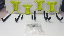 Ryobi Link 4 Piece Modular Storage Wall Mount Utility Hooks  Free Shipping