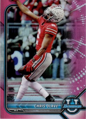2021-22 Bowman University Chrome Pink Parallel You Pick Complete Your Set - Picture 20 of 21