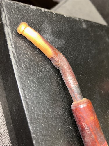 Vintage Smoking Pipe Hand Made in Italy Anthropomorphic 11” - Picture 8 of 9