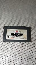 Madden 2002 Nintendo Gameboy Advance GBA - Cart Only tested Working Authentic