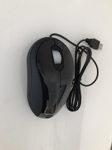 Accuratus Full Size Computer Maus MOU-IMAGE-BLK glänzende Oberfläche - Bild 3 von 8